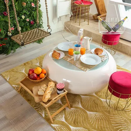 Romantique 45m2-amiens Centre-spa & Parking Apartman Amiens